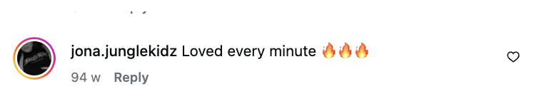 Fan comment about DnB Allstars Germany