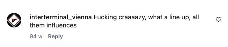 Fan comment about DnB Allstars Germany