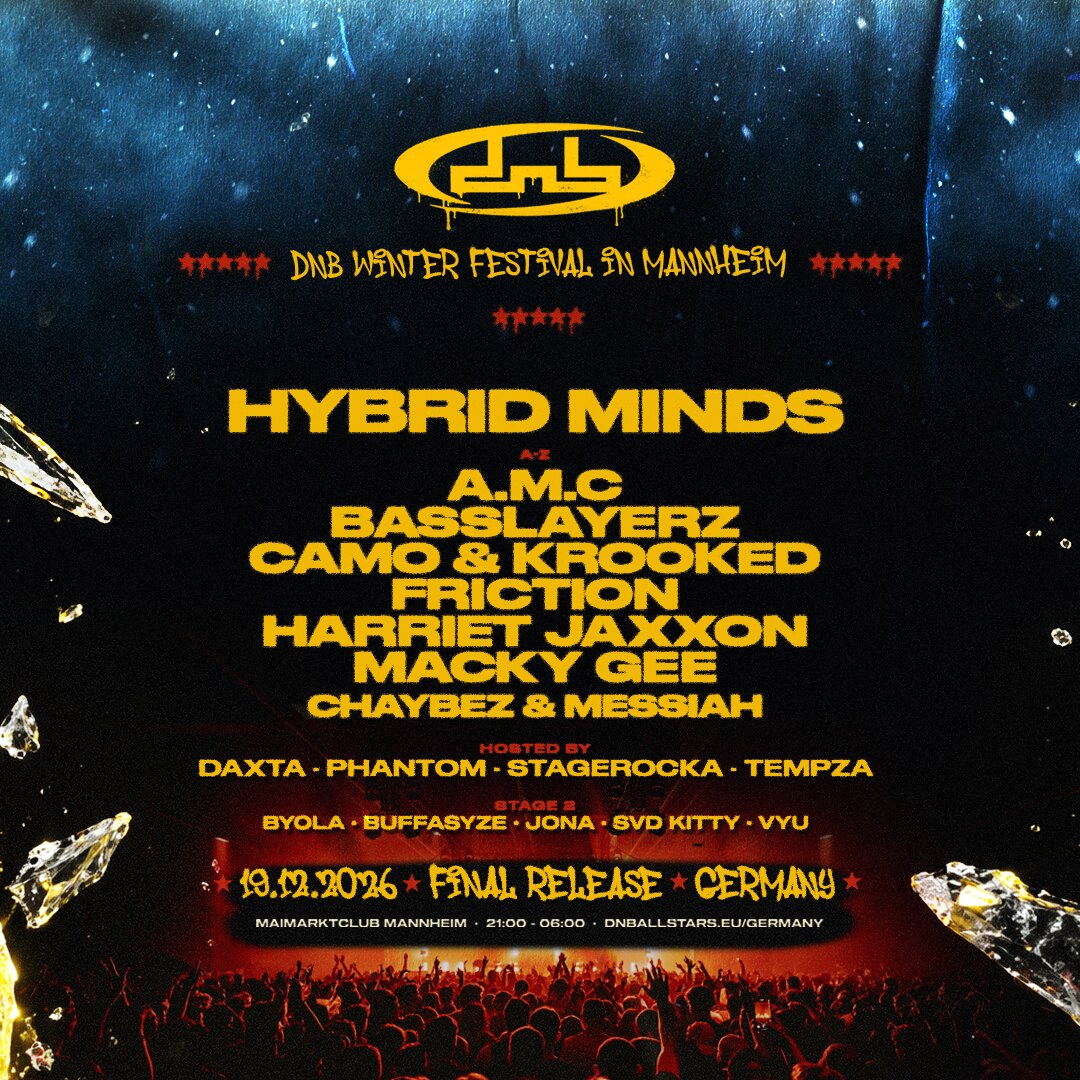 DnB Allstars Germany at Maimarktclub, Mannheim on 19 December 2026